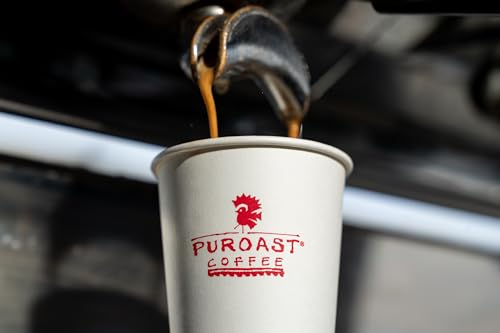 Puroast Low Acid Coffee Ground | Organic House Blend Ground | Medium Roast | High Antioxidants & High pH |No Bitter Aftertaste | Reduced Heartburn & GERD | Suitable for Cold Brew - 12 oz