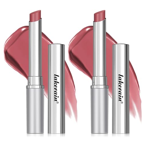 2PCS Black Honey Lipstick Tinted Lip Balm - Sheer Hydrating Lipstick for All Skin Tones - Moisturizing Lip Color, Nourishing Lip Balm for Dry Lips (2Pcs Pink Honey Lipstick)