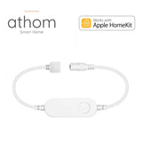 Athom WiFi Smart LED Light Strip Controller Works with Apple Homekit Siri Voice Control (RGB 5V-12V 3A)