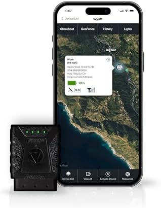 LandAirSea Sync GPS Tracker - 8.95 per month. Full Global Coverage. 4G LTE Real-Time Tracking for Vehicle, Asset, Fleet, and Elderly.