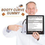 mopayzer Booty Curve Gummies for Workout Support, Berry Flavored Booty Gummies for Big Butt and HIPS, 1PCS Natural Women Support Supplement, Glute Boost, Fenugreek, 60 Count.