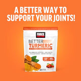 Force Factor Better Turmeric Joint Support Supplement for Extra Strength Joint Health, Featuring HydroCurc Turmeric Curcumin with Black Pepper for Superior Absorption, Fruit Splash, 60 Soft Chews