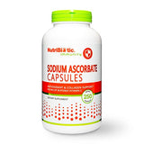 NutriBiotic - Sodium Ascorbate Buffered Vitamin C Capsules, 250 Ct | Vegan, Non-Acidic & Easier on Digestion Than Ascorbic Acid | Essential Immune Support & Antioxidant Supplement | Gluten & GMO Free