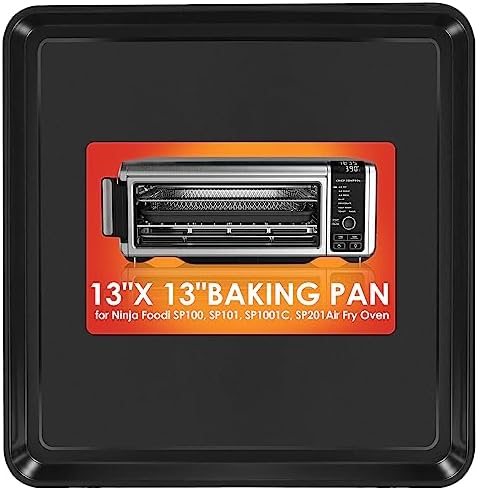 FBORHAFY 13" × 13" Nonstick Baking Sheet, Replacement Baking Pan for Ninja SP100, SP101, SP1001C, SP201 Foodi Air Fry Oven, Baking Tray for Ninja Foodi 8-in-1 Air Fry Oven