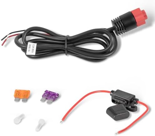 000-14041-001 HDS/Elite/Hook Power Cable Replacement, 3 Foot, 2-Wire Power Only Fits for Lowrance HDS, Elite FS, Elite Ti2, Hook, Mark