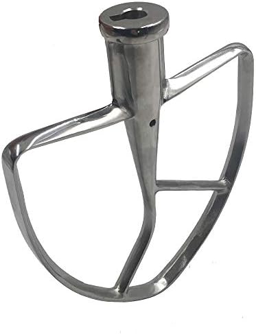 Replacement parts,Stainless steel Flat Beater Attachment,compatible with Kitchenaid 6Qt，7 Qt and 8 Quart Stand Mixers(KP26M1, KP26M1XFQ,KSM7990, KSM7581,KSM8990ER0, KSM8990ES0, KSM8990NP0)
