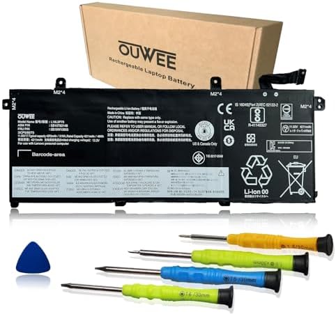 L18L3P73 Laptop Battery Compatible with Lenovo ThinkPad T490 T495 P43S Series SB10K97645 02DL007 L18M3P73 L18M4P73 SB10K97646 L18C3P72 L18M4P74 L18C3P71 SB10K97648 02DL010 11.55V 51Wh 4372mAh