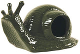 Esschert Design Snail Shaped Ceramic Slug Trap, Green
