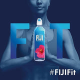 FIJI Natural Artesian Bottled Water 700mL / 23.7 Fl Ounce (Pack of 12) - Sports Cap - 100% Natural Electrolytes