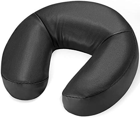 Noverlife Massage Face Cradle Cushion, Professional Massage Table Universal Face Head Neck Rest Pad, Soft Memory Foam Crescent Massage Chair Pillow for Massage Spa Therapy Beauty Treatment Sleep