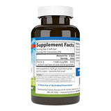 Carlson - Vitamin A, 25000 IU (7500 mcg RAE), Immune Support, Vision Health, Antioxidant, Vitamin A Supplements, 250 Softgels