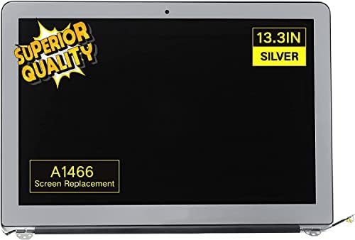 Screen Replacement for MacBook Air A1466 Mid 2013 to 2017 Year EMC 2632 EMC 2925 EMC 3178 LCD Display Screen Full Assembly Complete Top Assembly 13.3" 1440x900