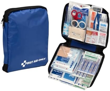 First Aid Only 313 Piece Home & Go Emergency First Aid Kit (91081)