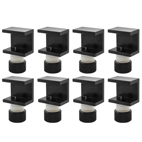 8Pcs 3D Printer Bed Clips, Ender 3 Pro Glass Bed Clips, Adjustable Ender 3 Build Plate Clips Compatible for Ender 3 Pro/Ender 3 V2/Ender 3 S1/Ender 3 Max Neo/Ender 5,CR-10 3D Printer Bed Leveling,