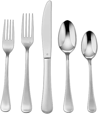 Cuisinart, Trevoux flatware, 20 Piece Set, Silver