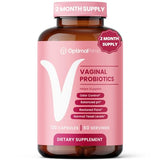 Optimal Prime Vaginal Probiotics for Women with Prebiotics, Cranberry Extract, and Lactobacillus Probiotic Blend, Supports Healthy Vaginal Flora, Odor Control, pH Balance, 2 Month Supply, 120 Capsules