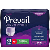 Prevail Proven | Small/Medium Pull-Up | Women's Incontinence Protective Underwear | Maximum Absorbency | 80 Count