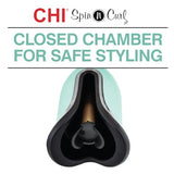 CHI Spin N Curl Special Edition - Mint Green. Ideal for Shoulder-Length Hair between 6-16” inches.