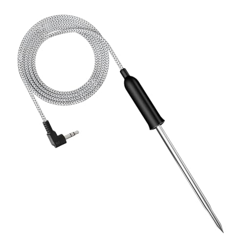 Smart Thermometer Probe for Ninja FG550/FG551, IG651, LG450CCO, BG550, EG351, LG550CO - Replacement Stainless Steel Meat Probe for Indoor Grill, 1PCS