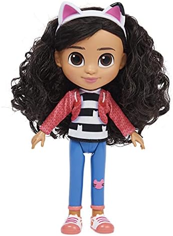 Gabby's Dollhouse, 8-inch Gabby Girl Doll, Kids Toys for Ages 3 and up