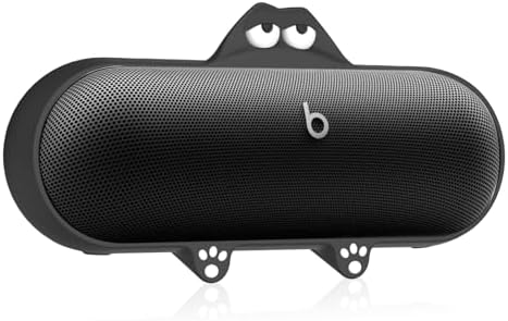 Silicone Case for Beats Pill (2024 Release) Portable Bluetooth Speaker,Soft Protective Case Against Scratch and Drop, Only Compatible with Beats Pill with Precise Cutout(Black)