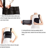 Solmyr Rib Brace Broken Rib Belt, Rib Support Brace for Men and Women, Breathable Chest Wrap Belt for Sore or Bruised Ribs Support, Sternum Injuries, Dislocated Ribs Protection, Pulled Muscle Pain