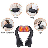 Snailax Neck Massager with Heat -Shiatsu Back Massager,Neck and Shoulder Massager,Christmas Gifts for Mom,Dad,Pillow Massagers for Neck and Back,Leg,Foot