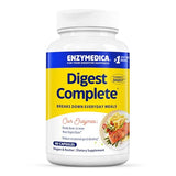 Enzymedica Digest, Full-Range, Everyday Digestive Enzymes, Offers Fast-Acting Gas & Bloating Relief, 90 Count