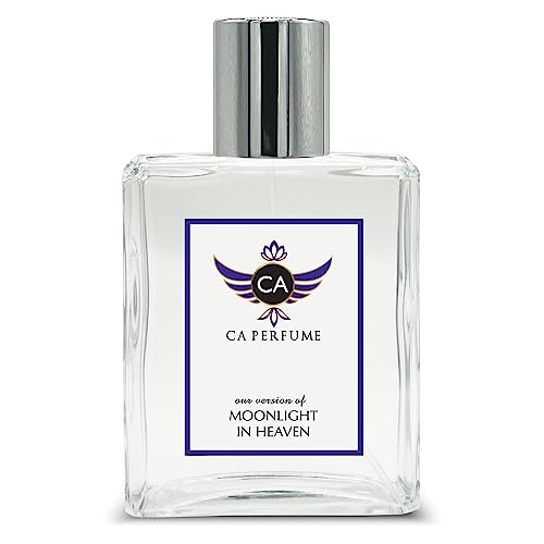 CA Perfume Impression of Moonlight In Heaven For Women & Men Replica Fragrance Dupes Eau de Parfum Spray Bottle 3.4 Fl Oz/100ml-X1