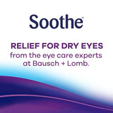 Soothe XP Eye Drops by Bausch & Lomb, Lubricant Relief for Dry Eyes, 15 mL (Pack of 2)