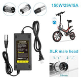 24V 5A 3-Pin Male XLR Connector Battery Charger for Lakematic, Pride Mobility, Jazzy Power Chair, Drive Medical, Golden Technologies, Shoprider, Rascal 200T/500T/301 PC 24BC5000TF-1