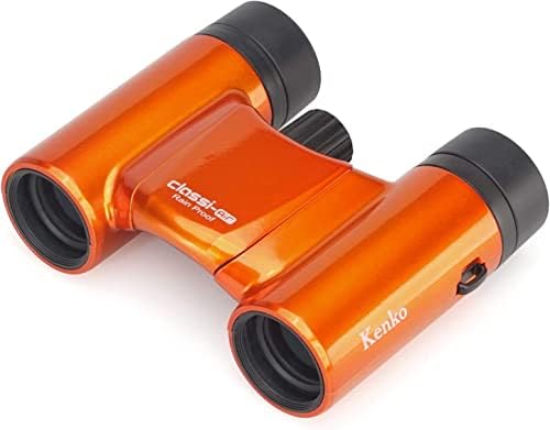 Kenko 021354 Classi-air Binoculars for Concerts, 8 x 21DH, Daha Prism Type, 8x, 21 Caliber, Ultra Lightweight, Compact, Multi-Coating, Orange