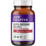 New Chapter Blood Pressure Supplement - Blood Pressure Take Care with Organic, Vegan Grapeseed + Black Currant + Non-GMO Ingredients for Blood Pressure Support - 60 Count