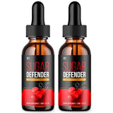 (2 Pack) Sugar Defender Drops, Sugar Defender Liquid Supplement 24 Hour Defense Official Formula, Sugar Defender Natural Organic Herbal Blend for Energy Circulation Stability Reviews (120 ML)