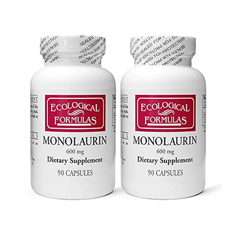 Ecological Formulas Monolaurin 2 Bottles