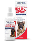 Vetericyn Plus Hot Spot Spray for Dogs Skin Sores and Irritations | Itch Relief for Dogs and Prevents Chewing and Licking at Skin, Safe for All Animals. 8 Ounces