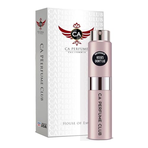 CA Perfume Impression of Kisses Don't Lie Women Perfume Spray 0.27 Fl Oz/8ml