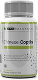 Chinese Coptis (coptis chinensis) - No Binder, No fillers - Potent Whole Herb Huang Lian Su - Goldthread 550mg Berberine Coptisine - Packaging May Vary