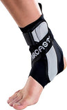 Aircast A60 Ankle Support Brace, Right Foot, Black, Large (Shoe Size: Men's 12+ / Women's 13.5+)