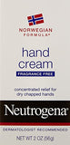 Neutrogena Hand Cream Norwegian Formula, 2 Oz (5 pack)
