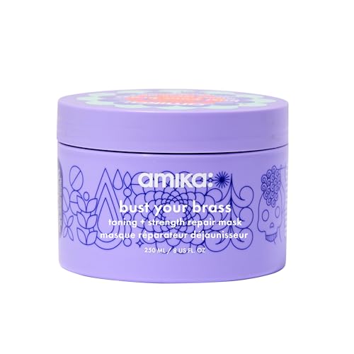 amika bust your brass toning + strength repair mask