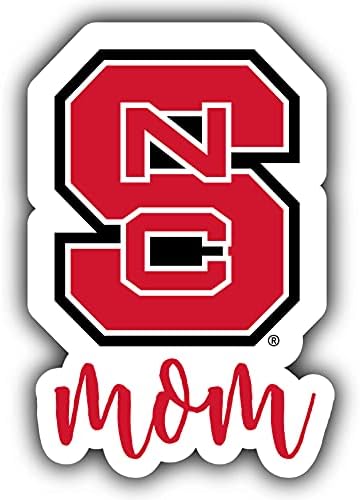 NC State Wolfpack Proud Mom 4-Inch Die Cut Decal Officially Licensed Collegiate Product
