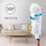 O-Cedar Flex & Catch Heavy Duty Dusting Kit with 15 Disposable Duster Refills | Extendable 3 Ft Handle with Stay-On Duster Hook | Traps 3X More Dust Than Feather Dusters