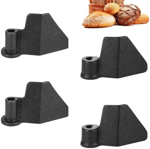 4Pcs Bread Maker Mixing Paddle, Stainless Steel Bread Blade for Cuisinart Bread Maker Machine, Bread Making Accessories for Kbs Bread Machine Paddle Replacement for Most Breadmaker Machine Fit