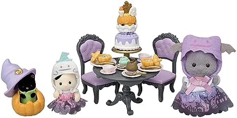 Calico Critters Halloween Surprise Party Set