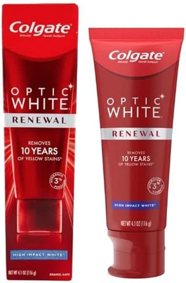 Colgate 6-Pack Optic White Toothpaste (6-Pk, 4.1oz)