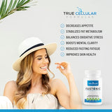 True Cellular Formulas Fastonic Molecular Hydrogen Supplement-Elite Level of H2-60 Servings (60 Tablets) Non GMO,Gluten Free,Soy Free Effortless Fasting,Improved Cognitive Function,Skin Health