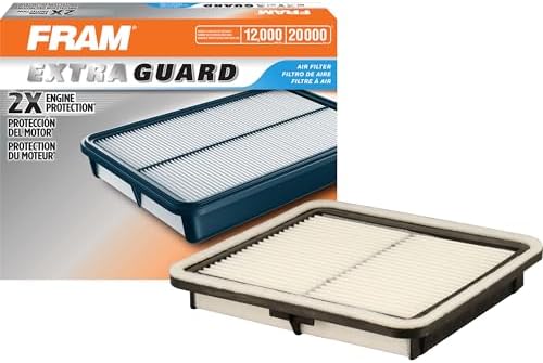FRAM Extra Guard CA9997 Replacement Engine Air Filter for Select Subaru Models, Provides Up to 12 Months or 12,000 Miles Filter Protection