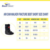 Brace Direct Air CAM Walker Fracture Orthopedic Boot Short - Complete Medical Recovery, Protection, Healing and Boot - Toe Foot or Ankle Injuries, Fractures, Sprains