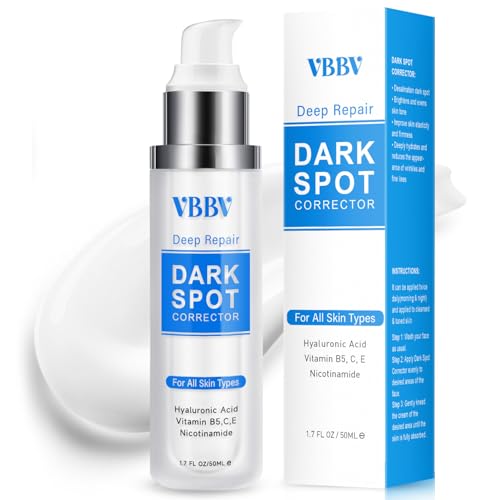 Dark Spot Remover for Face, Dark Spot Corrector Cream for Age Spot Sun Spot Melasma Freckles, Dark Spot Remover for Body, Skin Care Face Cream for Women and Men (1.7 Fl Oz)